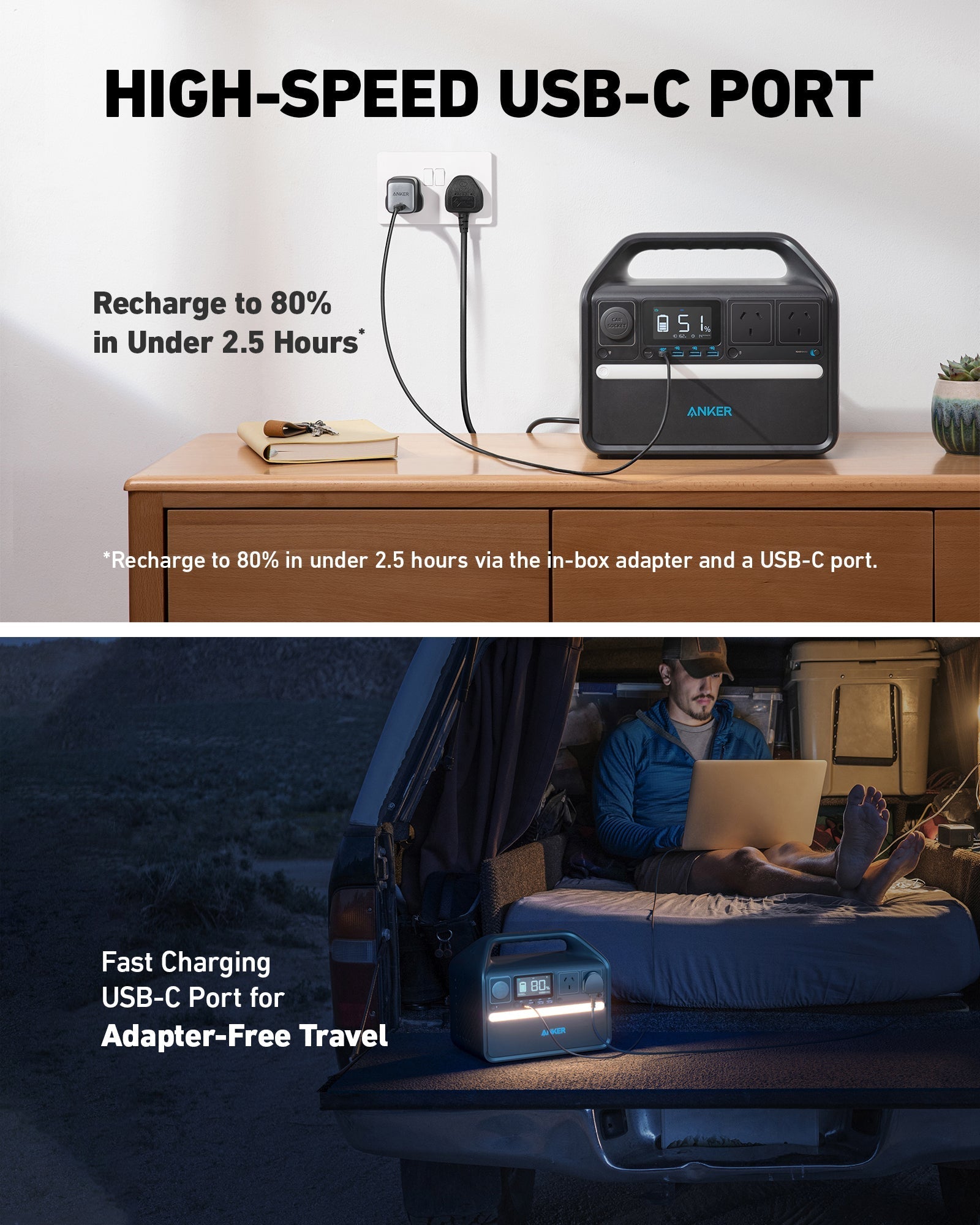 Anker 535 PowerHouse - 512Wh | 500W