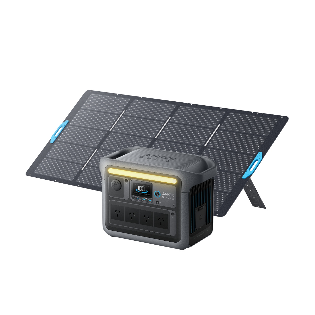 Anker SOLIX C1000 Solar Generator + 400W Solar Panel