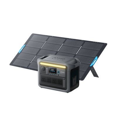 Anker SOLIX C1000 Solar Generator + 400W Solar Panel