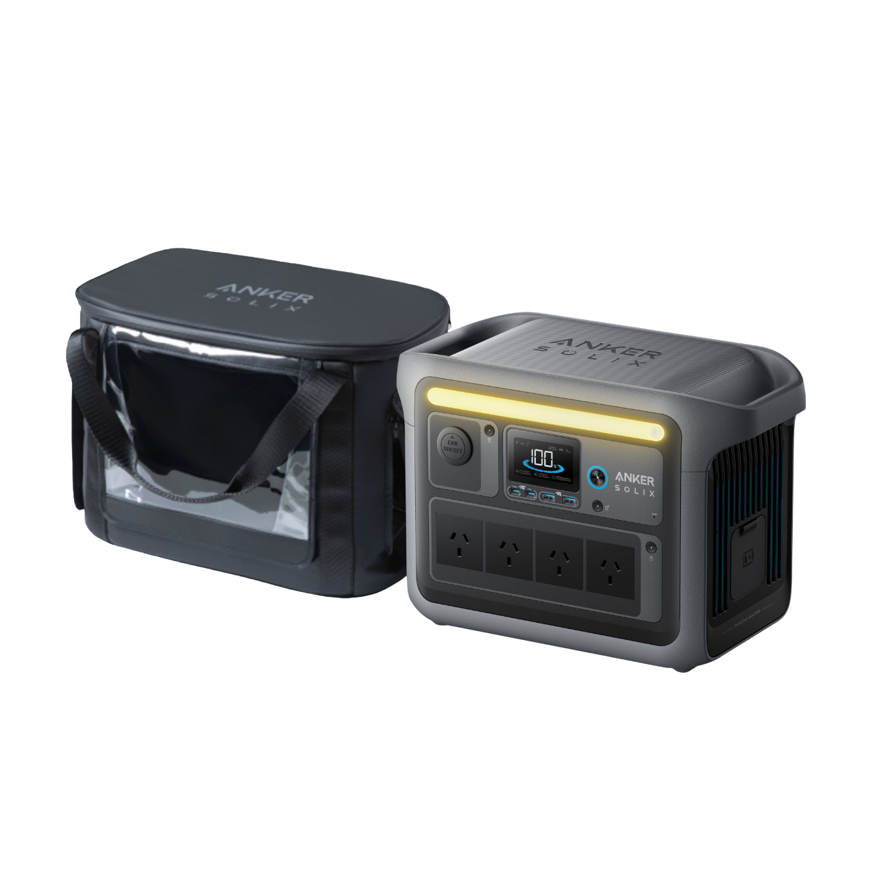 Anker SOLIX C1000 + Water Resistant Bag