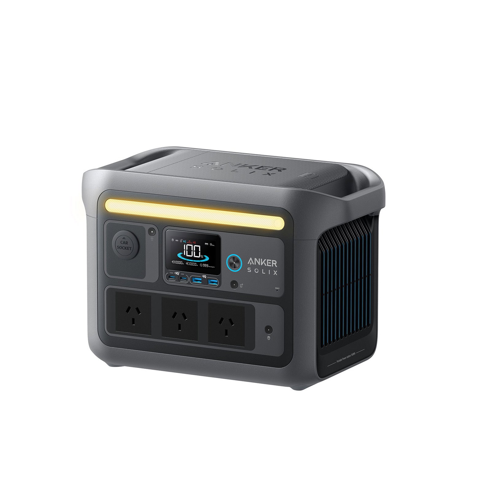 Anker SOLIX C800 Portable Power Station - 768Wh | 1,200W