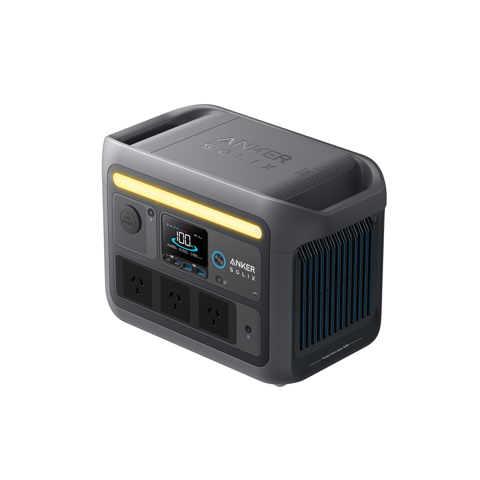 Anker SOLIX C800 Portable Power Station - 768Wh | 1,200W