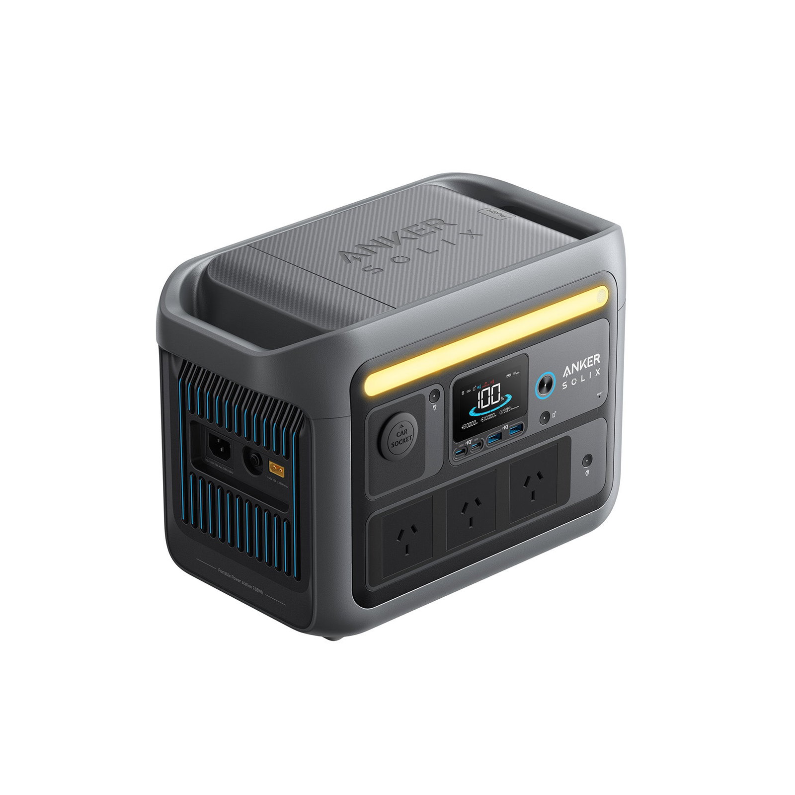 Anker SOLIX C800 Portable Power Station - 768Wh | 1,200W