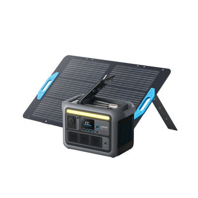 Anker SOLIX C800 Plus Solar Generator + 100W Solar Panel
