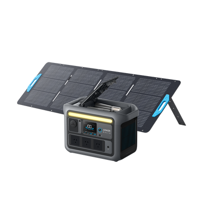 Anker SOLIX C800 Plus Solar Generator + 200W Solar Panel