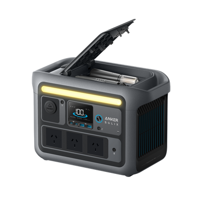 Anker SOLIX C800 Plus Portable Power Station - 768Wh | 1,200W
