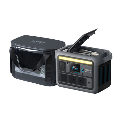 Anker SOLIX C800 Plus Portable Power Station + Water Resistant Bag