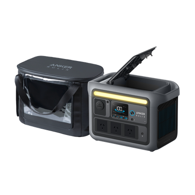 Anker SOLIX C800 Portable Power Station + Water Resistant Bag