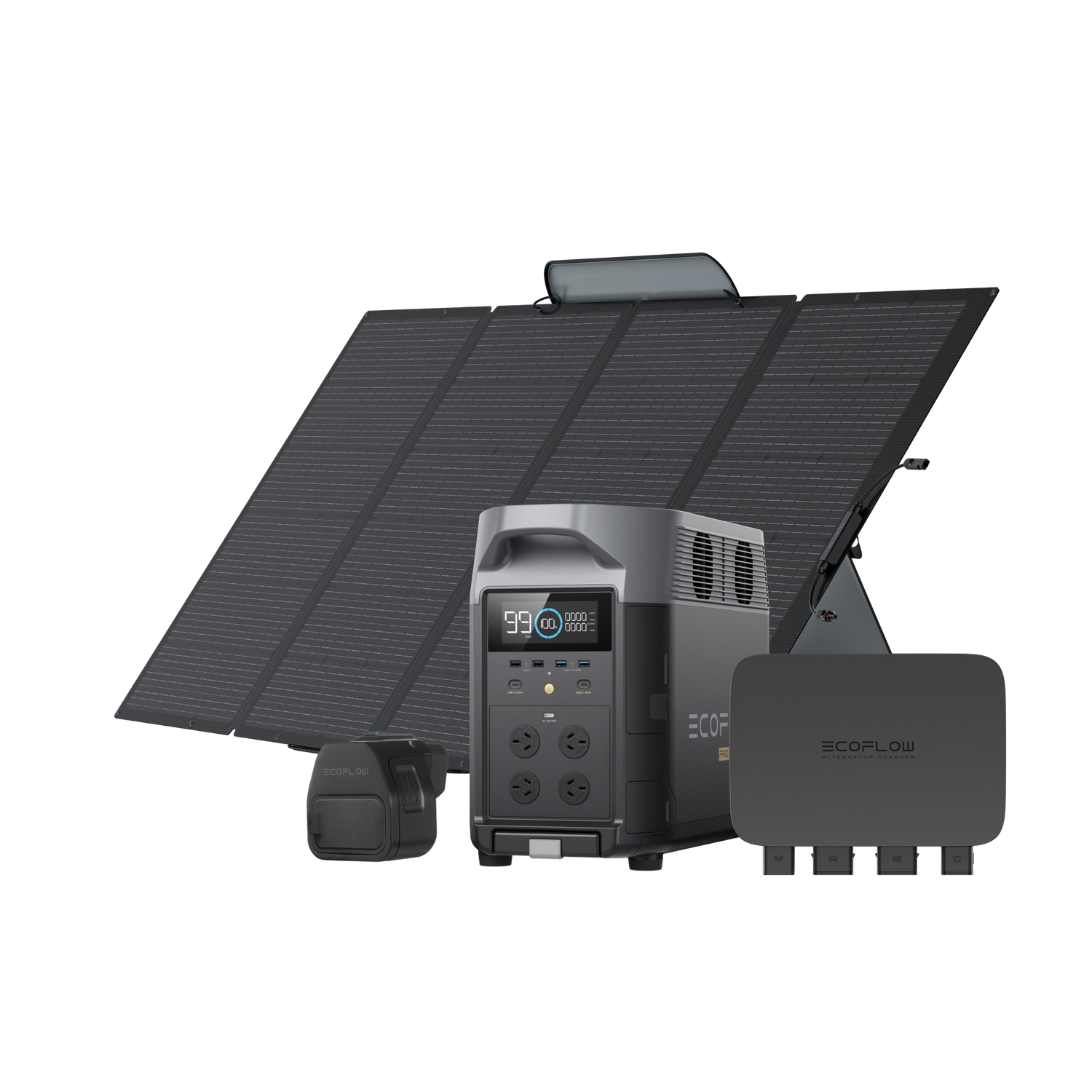 EcoFlow DELTA Pro + 800W Alternator Charger