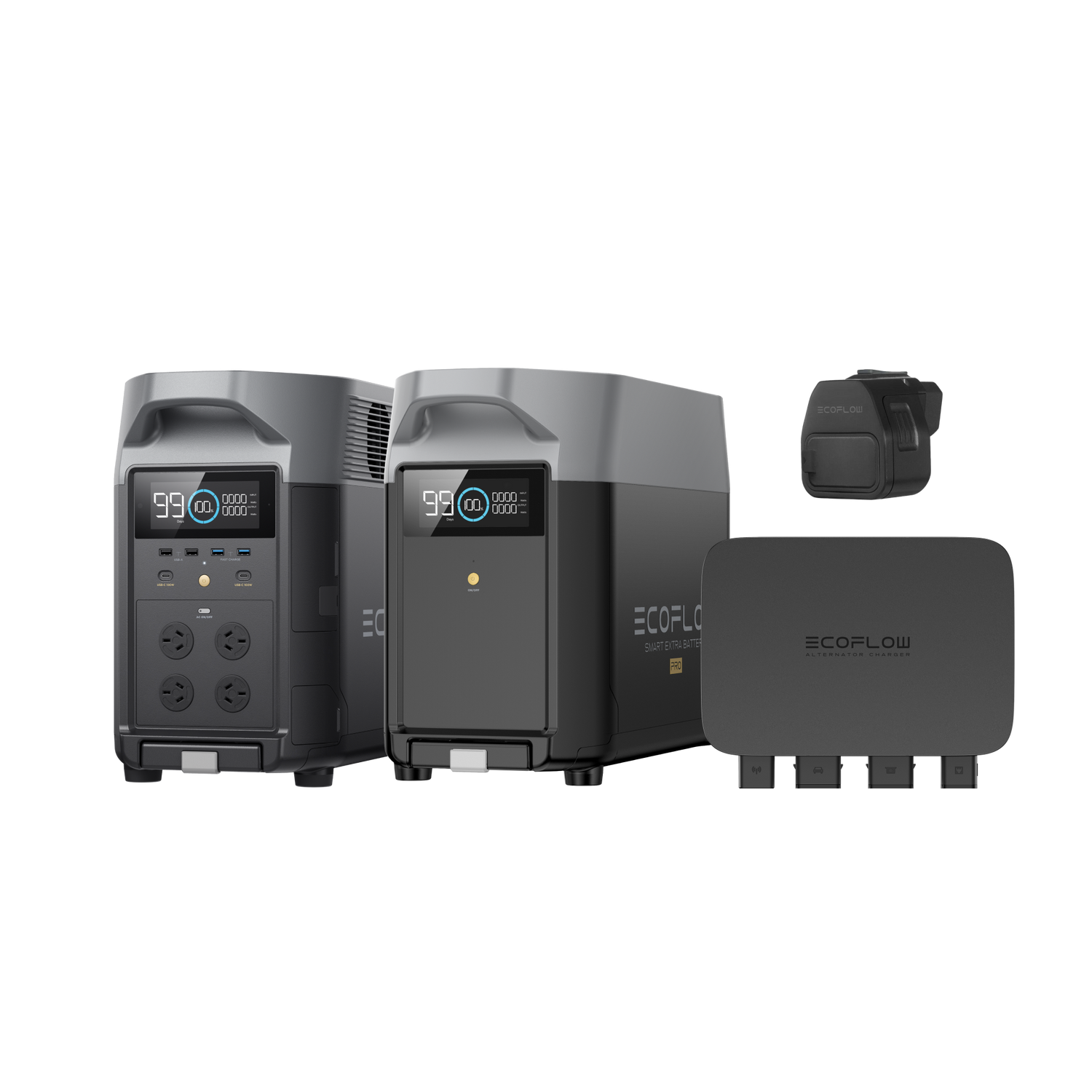 EcoFlow DELTA Pro + 800W Alternator Charger