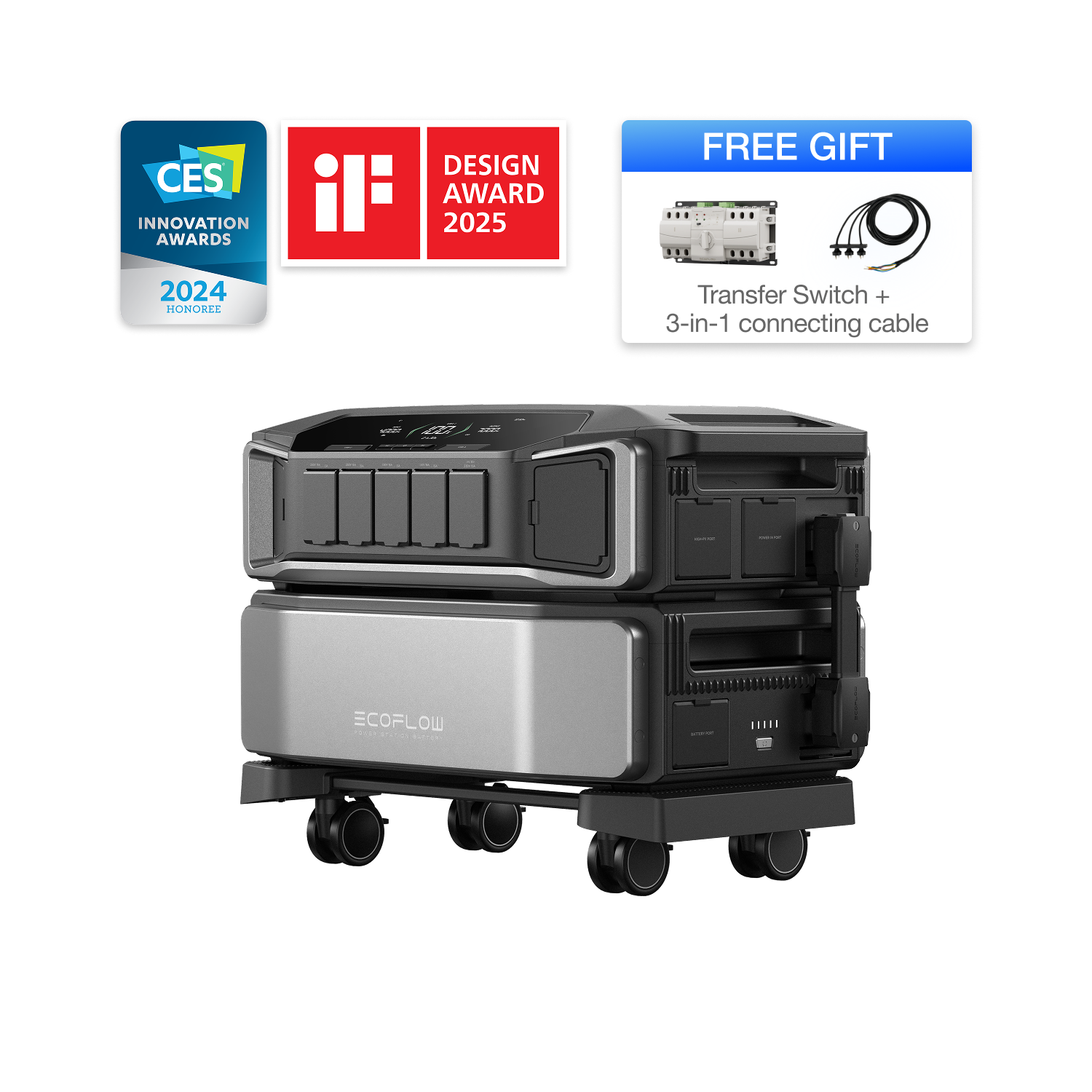 EcoFlow DELTA Pro Ultra Whole-home Backup Battery