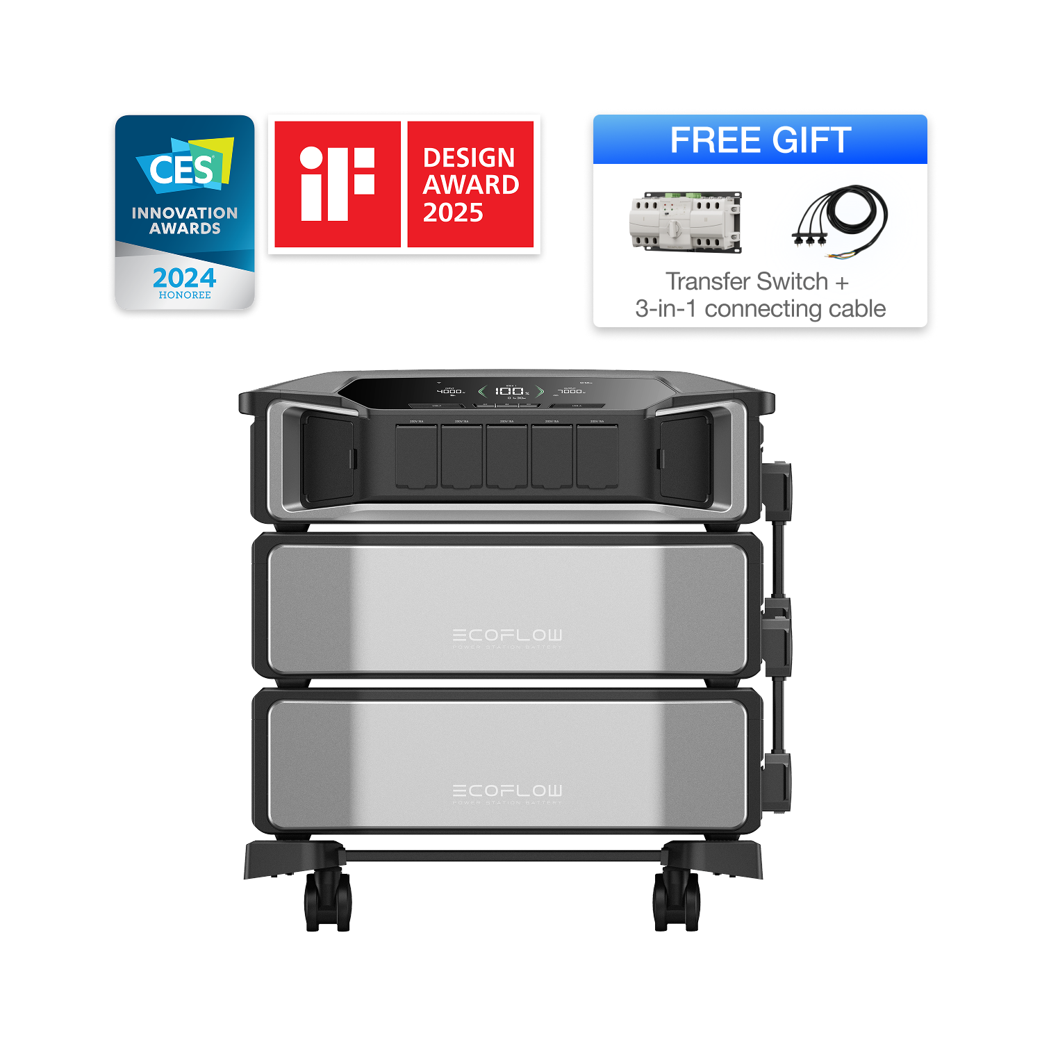 EcoFlow DELTA Pro Ultra Whole-home Backup Battery