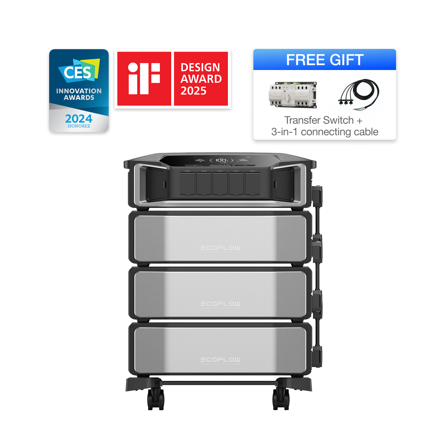 EcoFlow DELTA Pro Ultra Whole-home Backup Battery