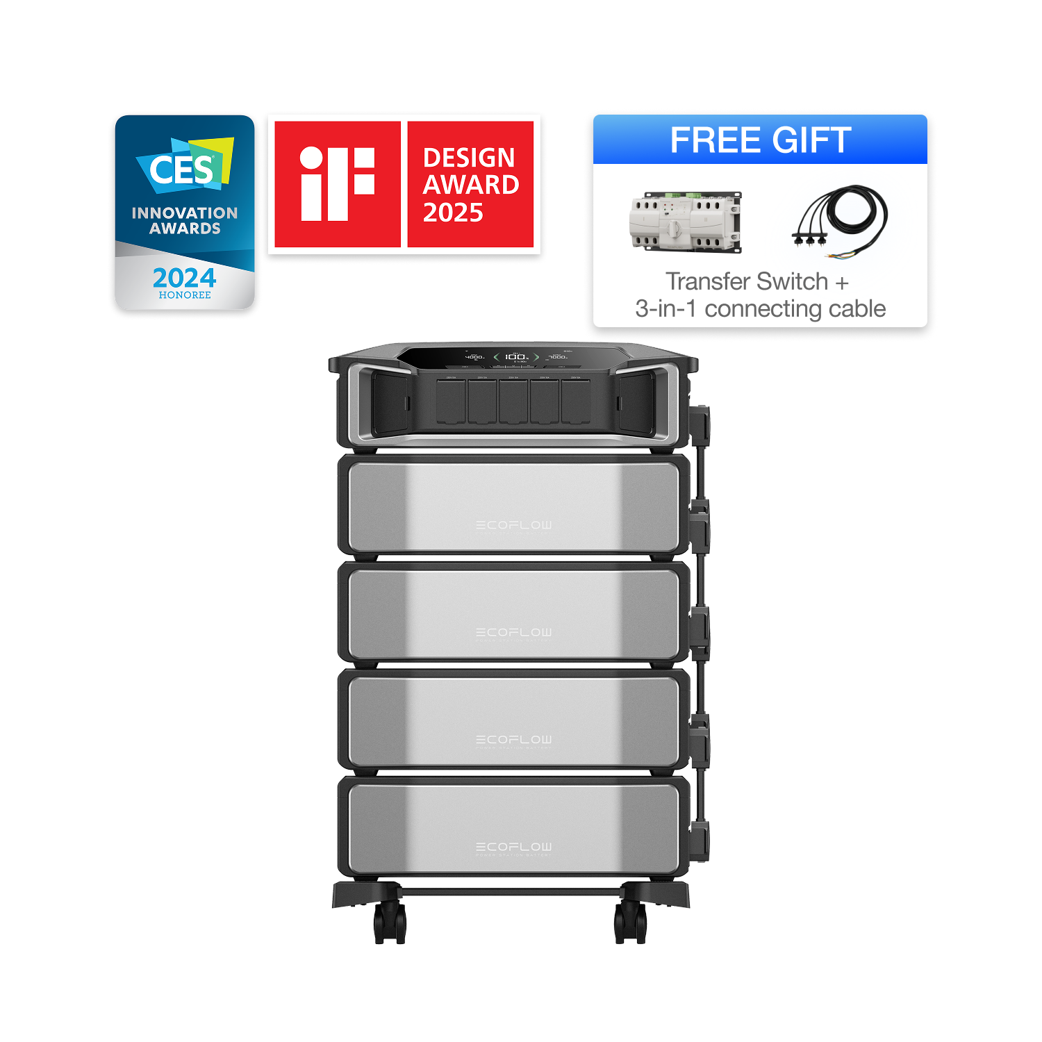 EcoFlow DELTA Pro Ultra Whole-home Backup Battery