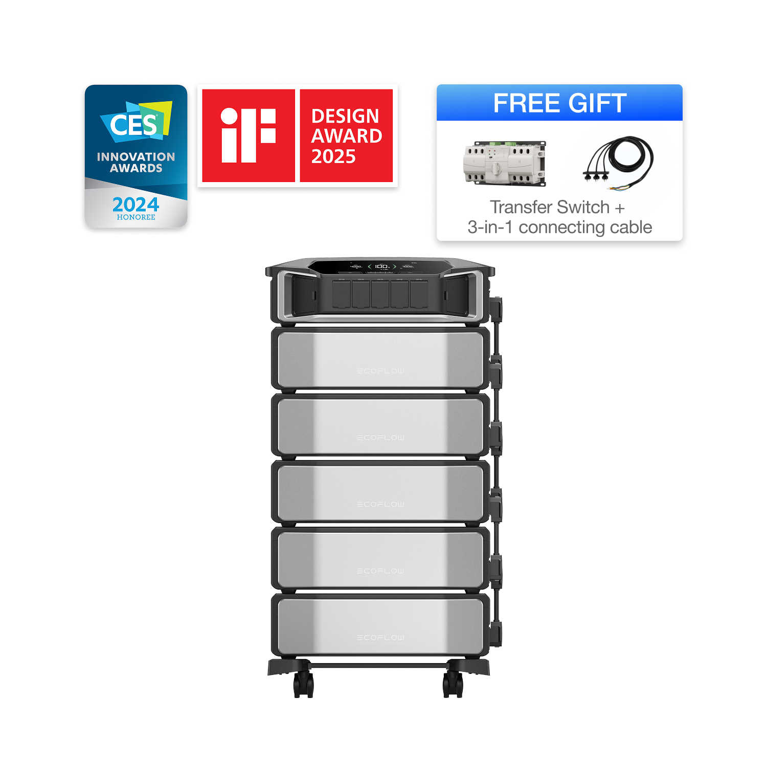 EcoFlow DELTA Pro Ultra Whole-home Backup Battery