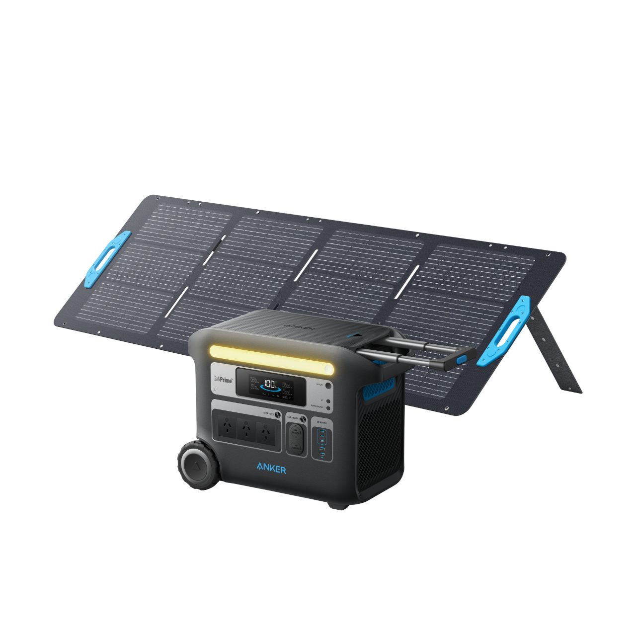 Anker SOLIX F2000 Solar Generator + 200W Solar Panel